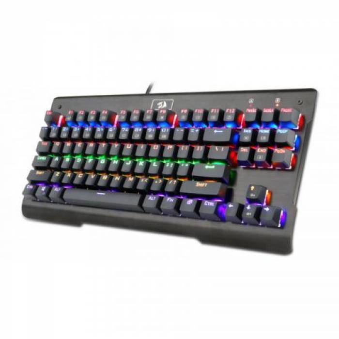 Tastatura Redragon Visnu, RGB LED, USB, Black