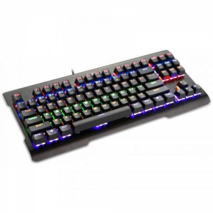 Tastatura Redragon Visnu, RGB LED, USB, Black