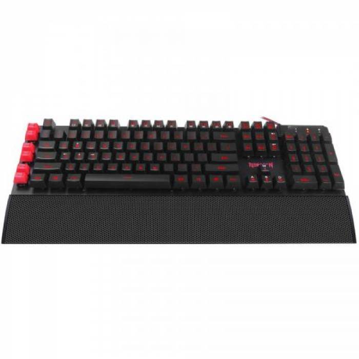 Tastatura Redragon Yaksa, RGB LED, USB, Black