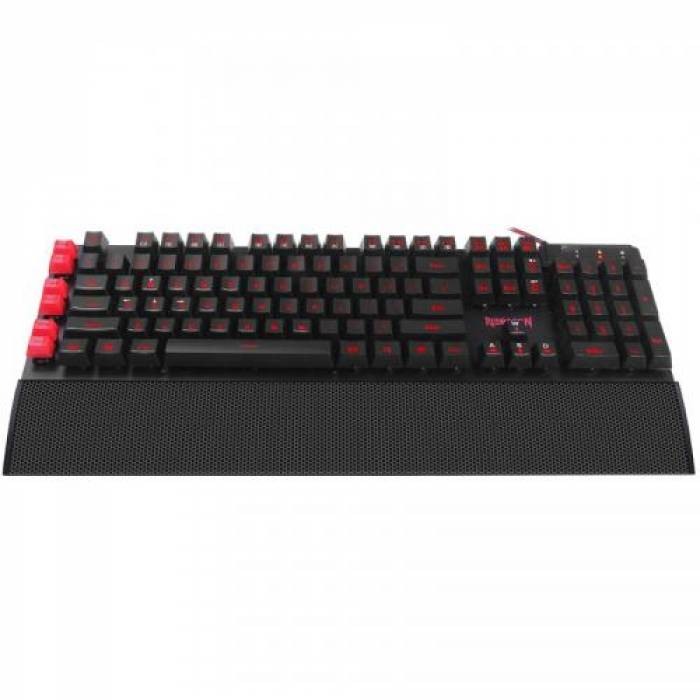 Tastatura Redragon Yaksa, RGB LED, USB, Black