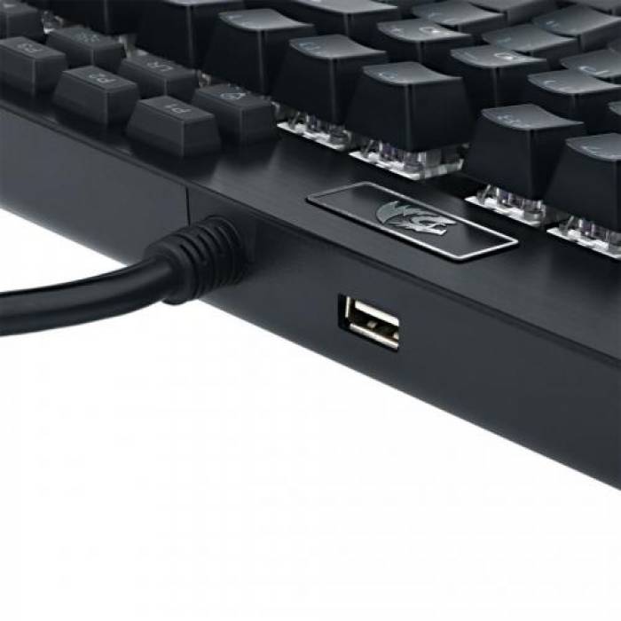 Tastatura Redragon Yama, RGB LED, USB, Black