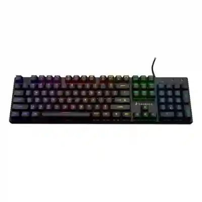Tastatura SureFire by Verbatim KingPin M2, RGB LED, USB, Black