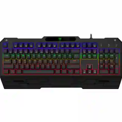 Tastatura T-Dagger Battleship, RGB LED, USB, Black