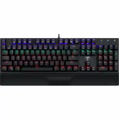 Tastatura T-Dagger Destroyer, RGB LED, USB, Black