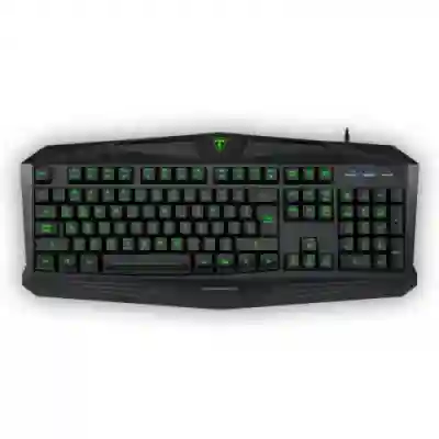 Tastatura T-Dagger Minesweeping, Green LED, USB, Black