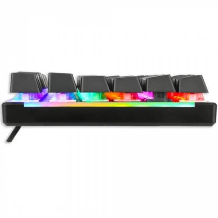 Tastatura T-Dagger Naxos, RGB LED, USB, Black