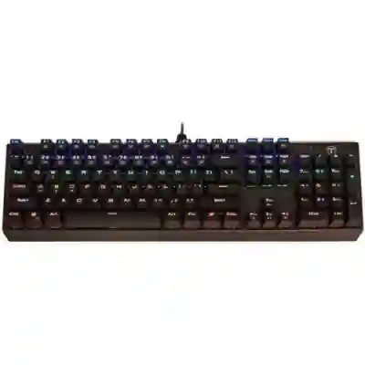 Tastatura T-Dagger Pavones, RGB LED, USB, Black