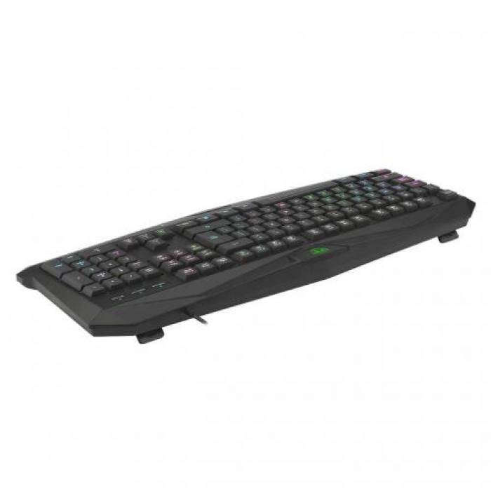 Tastatura T-Dagger Tanker, Rainbow LED, USB, Black