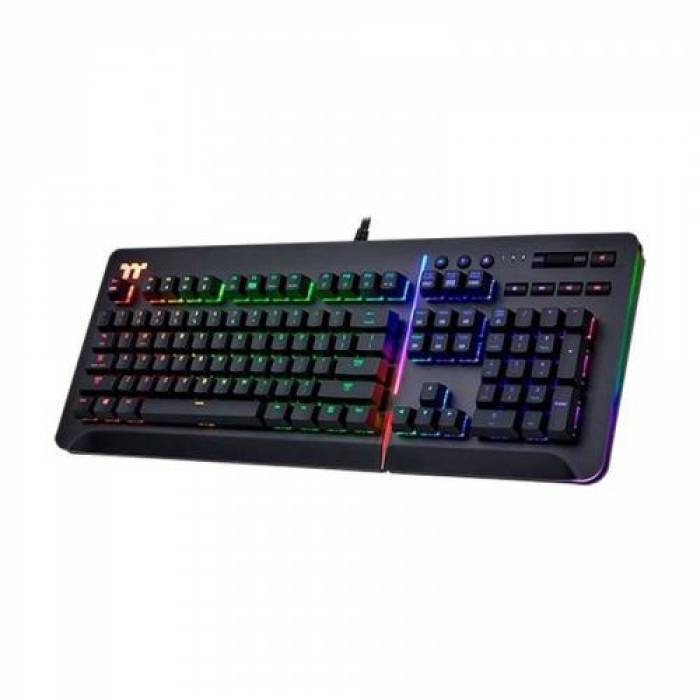 Tastatura Thermaltake Tt eSPORTS Level 20 Cherry MX Speed Silver Switch, RGB LED, Black