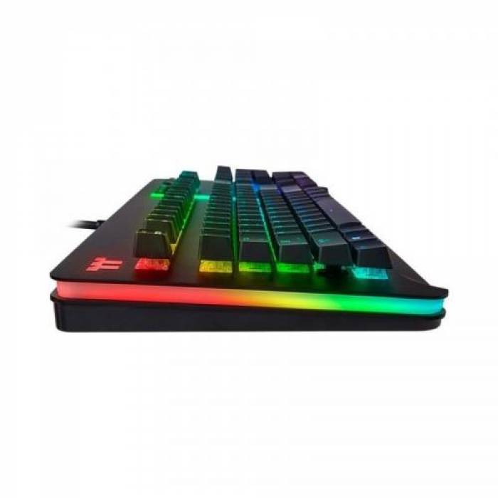 Tastatura Thermaltake Tt eSPORTS Level 20 Cherry MX Speed Silver Switch, RGB LED, Black