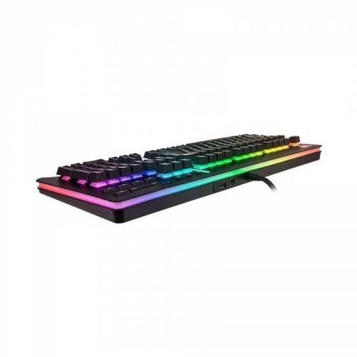 Tastatura Thermaltake Tt eSPORTS Level 20 Cherry MX Speed Silver Switch, RGB LED, Black