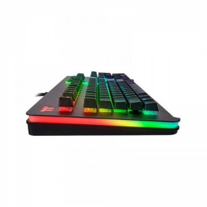 Tastatura Thermaltake Tt eSPORTS Level 20 Cherry MX Speed Silver Switch, RGB LED, USB, Grey