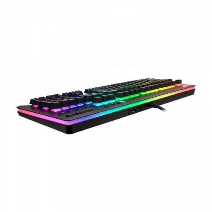 Tastatura Thermaltake Tt eSPORTS Level 20 Cherry MX Speed Silver Switch, RGB LED, USB, Grey