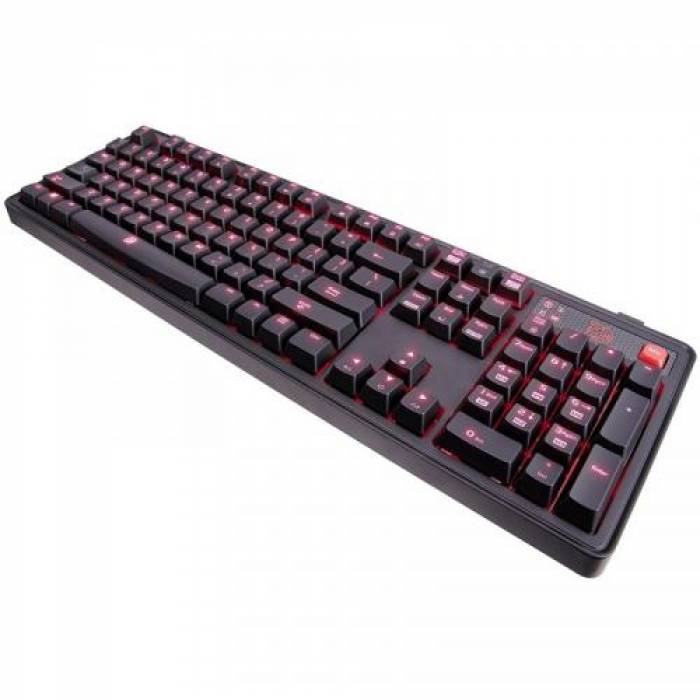 Tastatura Thermaltake Tt eSPORTS Meka Pro Cherry MX Blue, USB, Black-Red