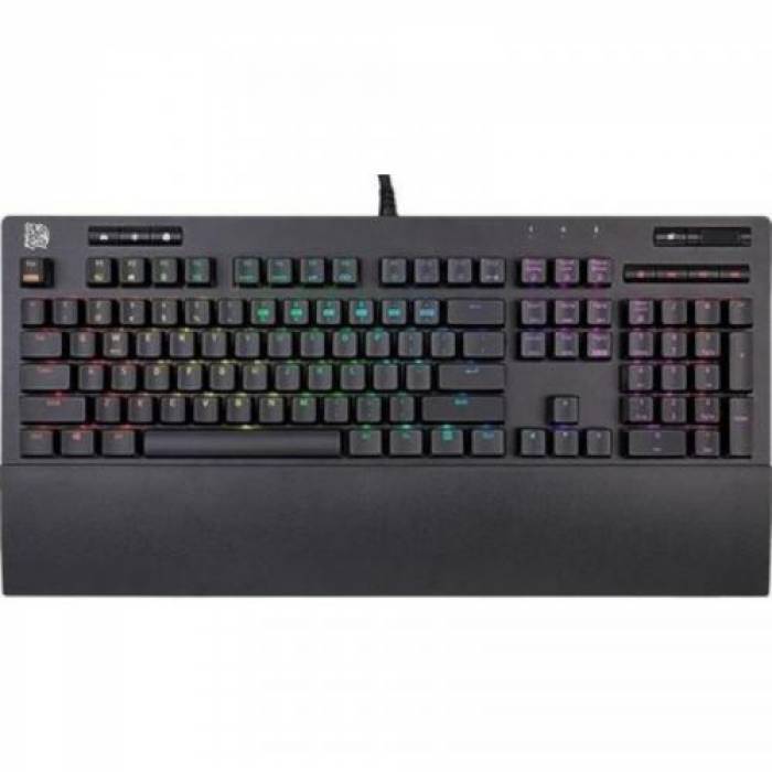 Tastatura Thermaltake Tt eSPORTS Neptune Elite TTC Blue Switch, RGB LED, USB, Black