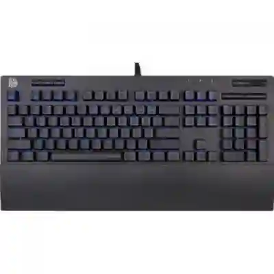 Tastatura Thermaltake Tt eSPORTS Neptune Pro TTC Blue Switch, Blue LED, USB, Black
