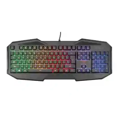 Tastatura Trust GXT 830 RW-C Avonn Camo, RGB LED, USB, Black