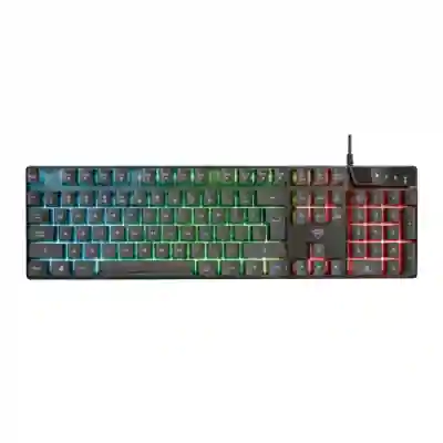 Tastatura Trust GXT 835, RGB LED, USB, Black