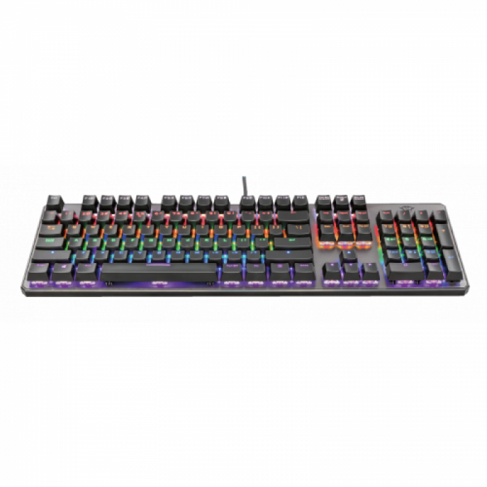 Tastatura Trust GXT 865 Asta RGB LED Mechanica, USB, Black