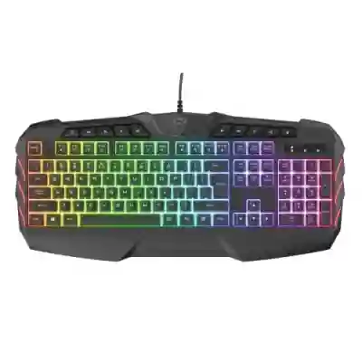 Tastatura Trust GXT881, RGB LED, USB, Black