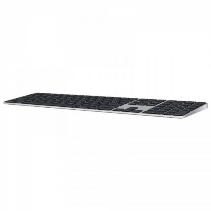 Tastatura Wireless Apple Magic, Bluetooth, Layout US, White-Black