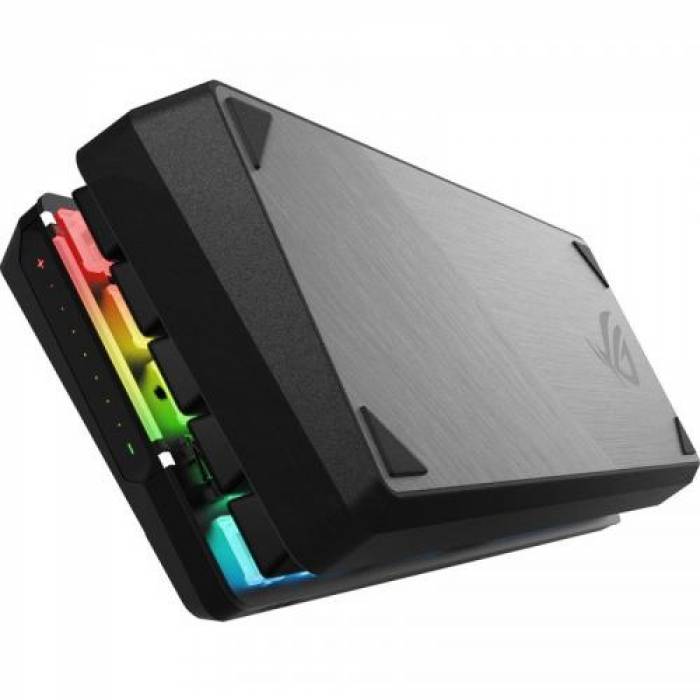 Tastatura wireless ASUS ROG Falchion Cherry MX Red Mecanica, RGB LED, USB, Black