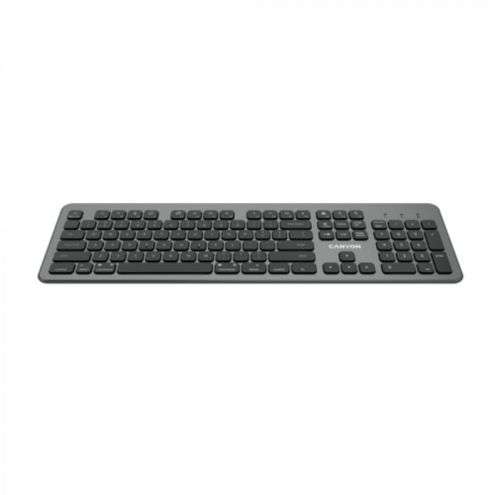 Tastatura Wireless Canyon Ultra-slim BK-10 for MAC, Bluetooth, Black