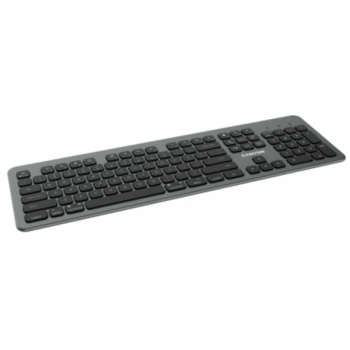 Tastatura Wireless Canyon Ultra-slim BK-10 for MAC, Bluetooth, Black