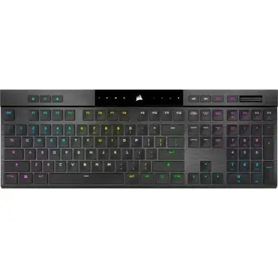 Tastatura Wireless Corsair K100 AIR Wireless, RGB LED, USB Wireless/Bluetooth, Black