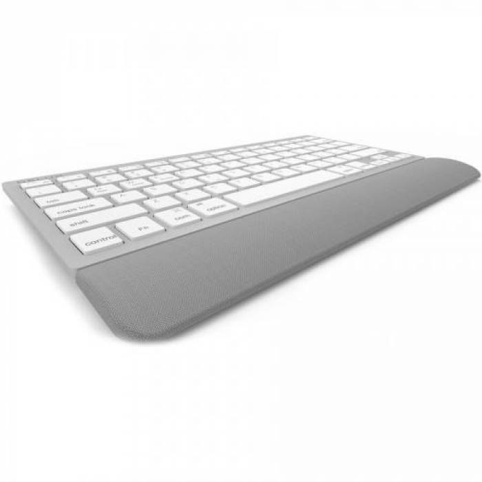 Tastatura Wireless Delux K3300D, USB Wireless/Bluetooth, Grey