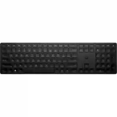 Tastatura Wireless HP 450, USB Wireless, Black