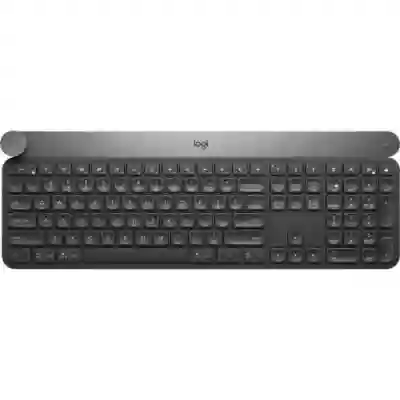 Tastatura Wireless Logitech Craft Advanced, USB, Layout US, Black-Grey