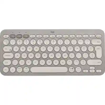 Tastatura Wireless Logitech K380, Bluetooth, Layout US, Sand