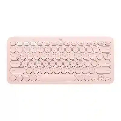 Tastatura Wireless Logitech K380 for Mac, Bluetooth, Layout US, Rose