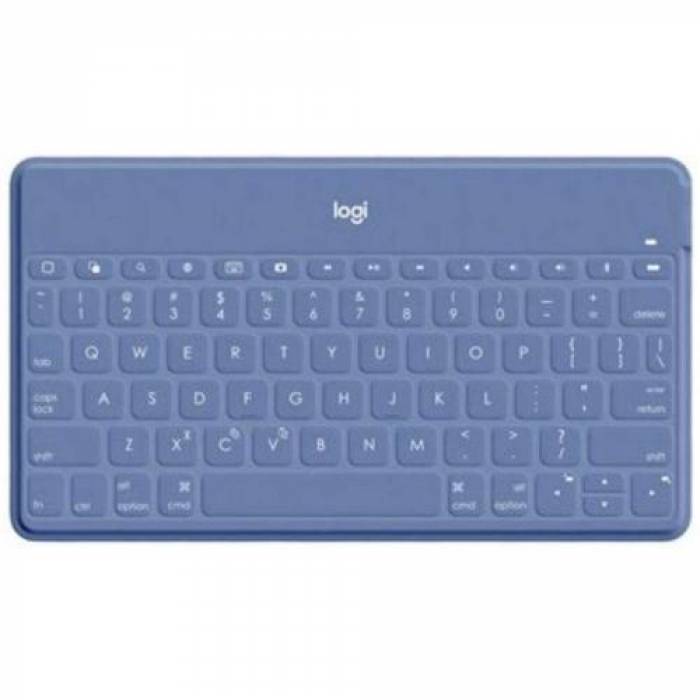 Tastatura Wireless Logitech Keys-To-Go, Bluetooth, Layout UK, Blue