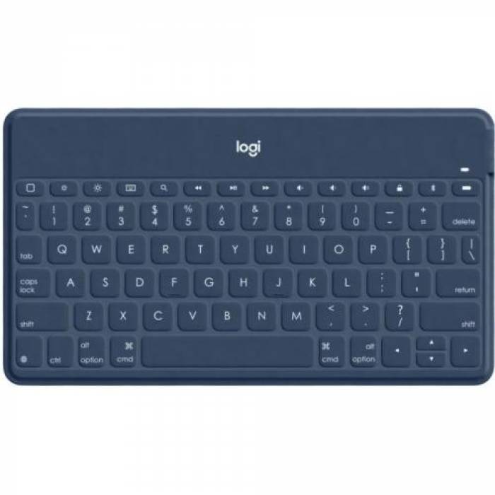 Tastatura Wireless Logitech Keys-To-Go, Bluetooth, Layout US, Blush