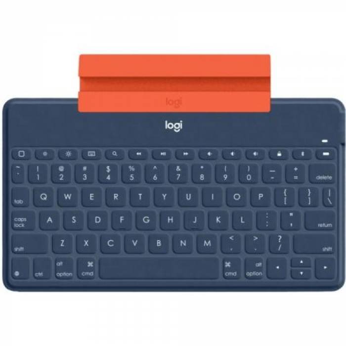 Tastatura Wireless Logitech Keys-To-Go, Bluetooth, Layout US, Blush