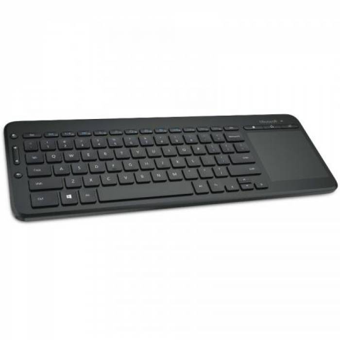 Tastatura Wireless Microsoft All-in-One Media, USB, Black