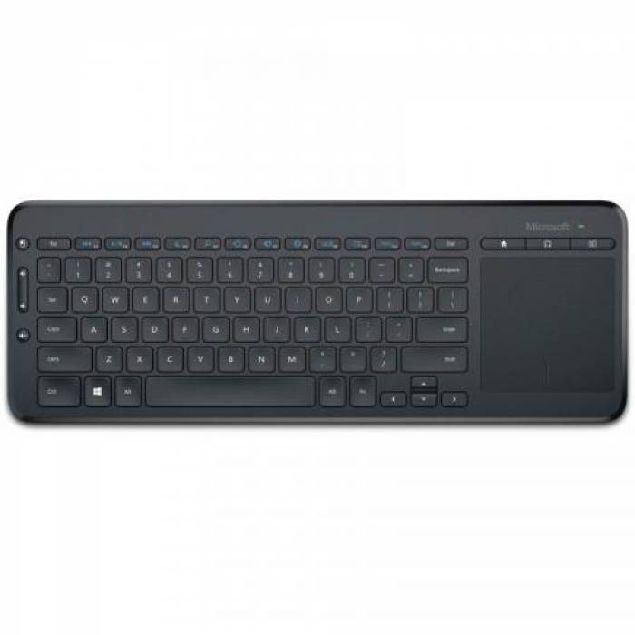 Tastatura Wireless Microsoft All-in-One Media, USB, Black