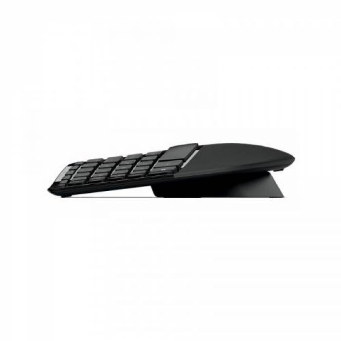 Tastatura Wireless Microsoft Sculpt Ergonomic Business, USB, Black