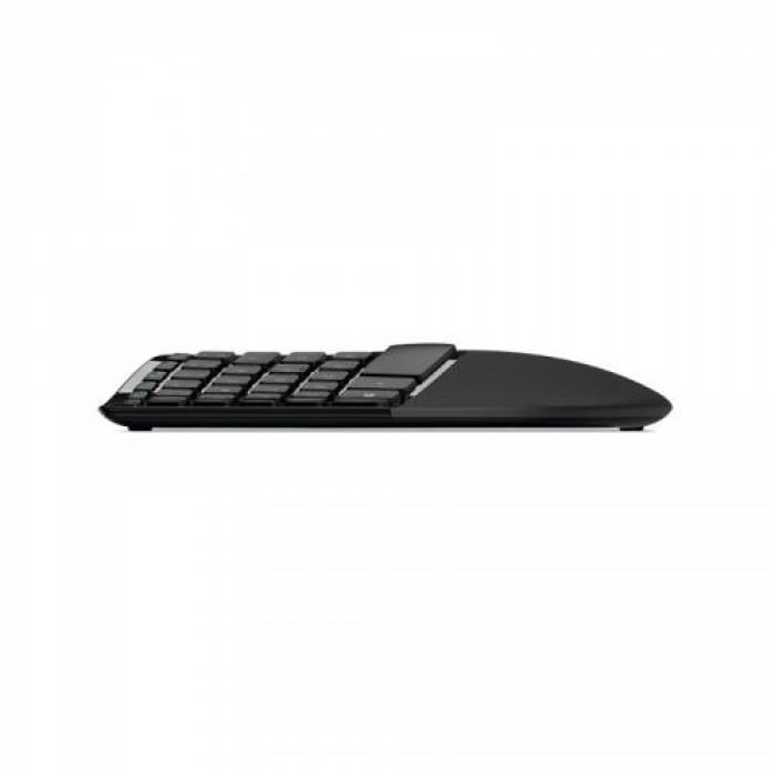 Tastatura Wireless Microsoft Sculpt Ergonomic Business, USB, Black