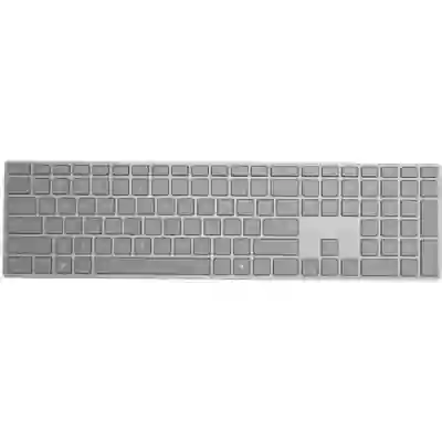 Tastatura Wireless Microsoft Surface Sling WS2-00021, Bluetooth, Gray