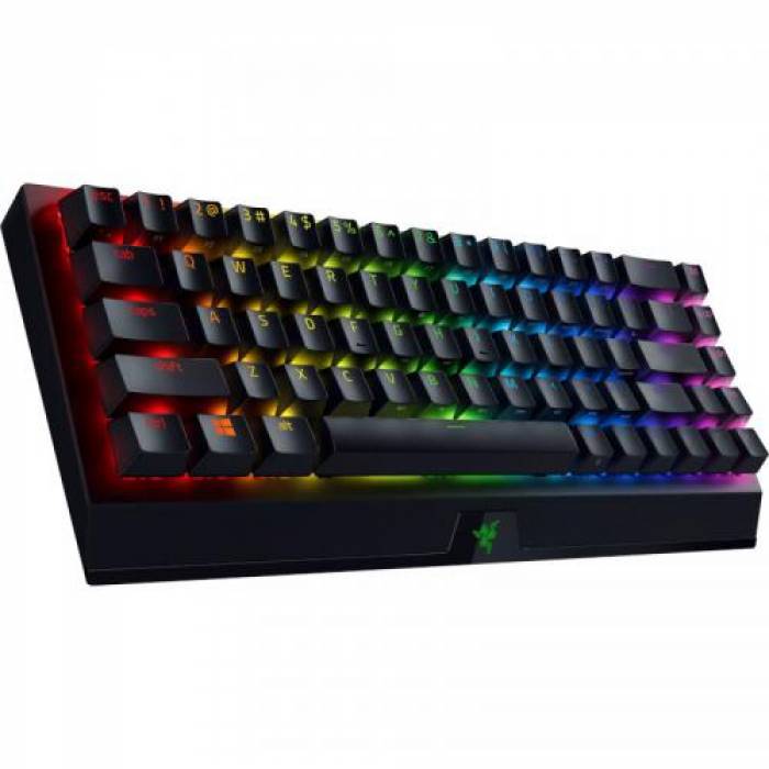 Tastatura Wireless Razer BlackWidow V3 Mini HyperSpeed, USB, Black