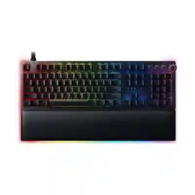 Tastatura Wireless Razer Huntsman V2, RGB LED, USB, Black