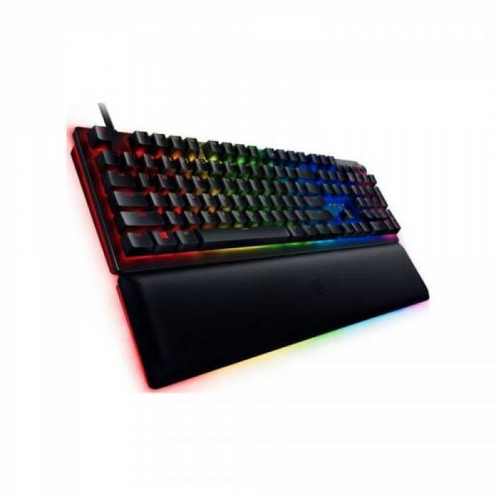 Tastatura Wireless Razer Huntsman V2, RGB LED, USB, Black