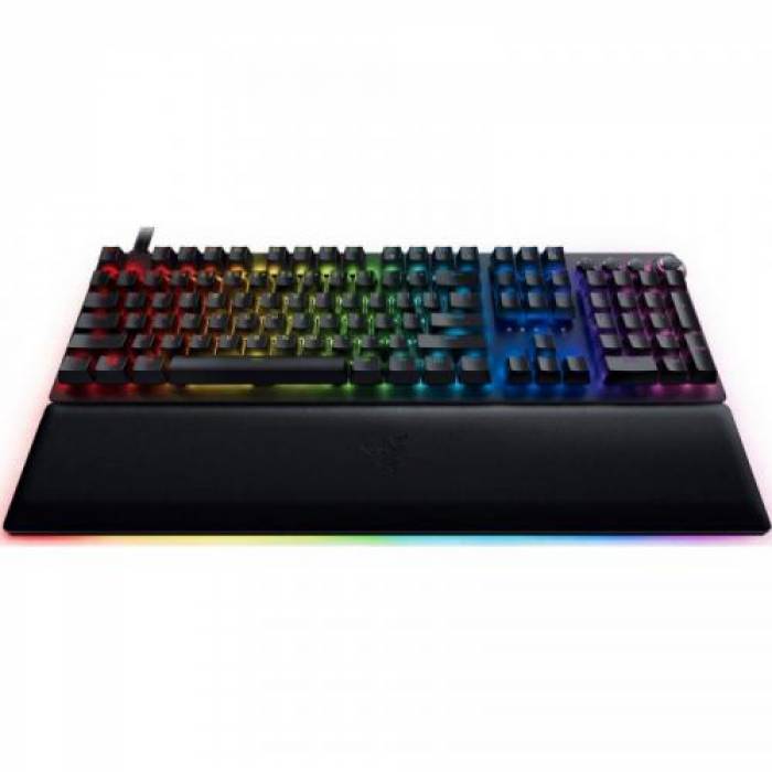 Tastatura Wireless Razer Huntsman V2, RGB LED, USB, Black