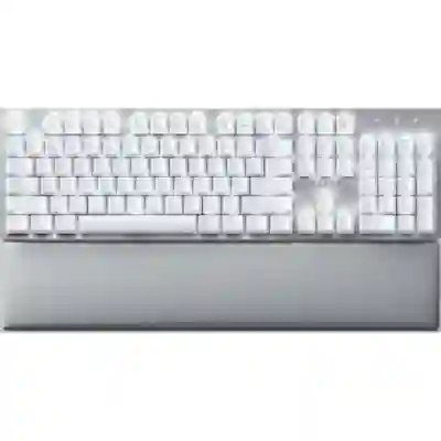 Tastatura Wireless Razer Pro Type Ultra, White LED, USB Wireless/Bluetooth, White