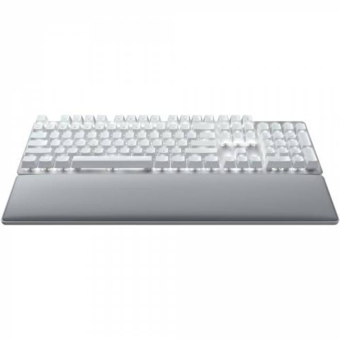 Tastatura Wireless Razer Pro Type Ultra, White LED, USB Wireless/Bluetooth, White