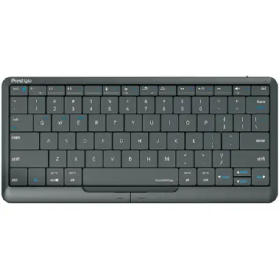 Tastatura Wireless SMART Prestigio Click&Touch 2, Bluetooth, TouchPad, Layout EN, Space Grey