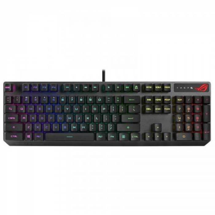 Taste mecanice ASUS ROG PBT pentru ROG RX, Black